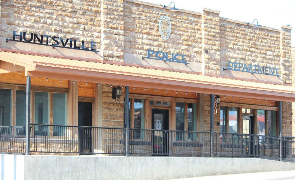 Authorities responded to a reported bank robbery near downtown