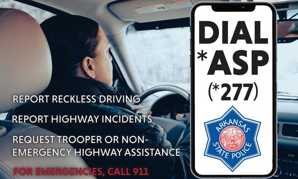 Arkansas State Police reveals new nonemergency number MDMH Fayetteville